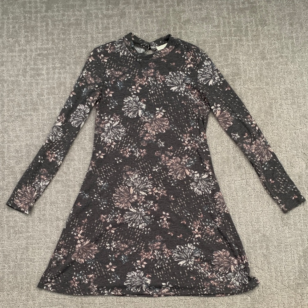 Floral Long Sleeve Dress